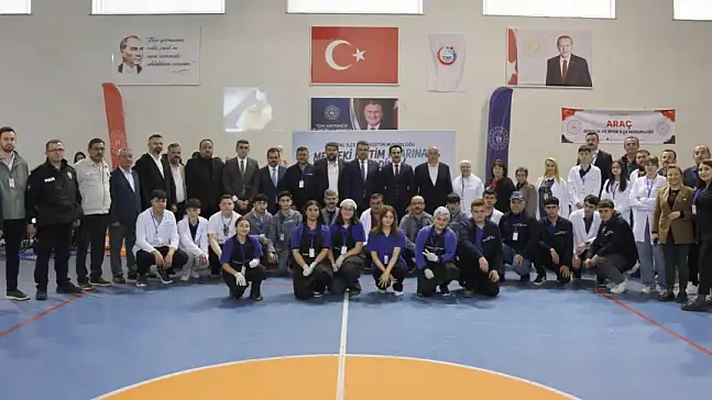 Araç'ta Mesleki Eğitim Fuarı Gerçekleştirildi