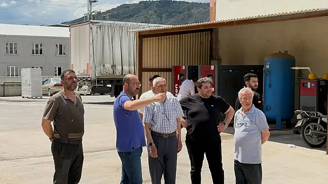 Başkan Kavaklıgil Yangın Bölgesinde İncelemelerde Bulundu