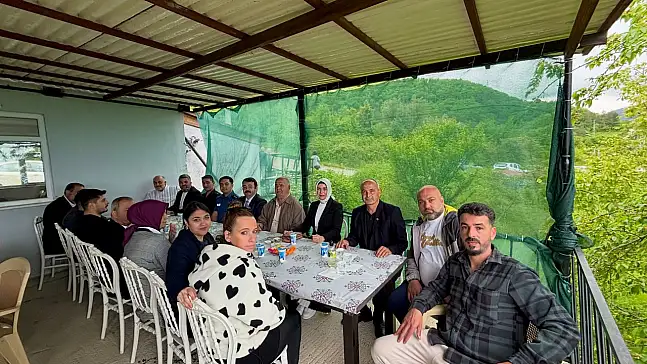 Geleneksel Pilav Şöleninde Vatandaşlarla Buluştular