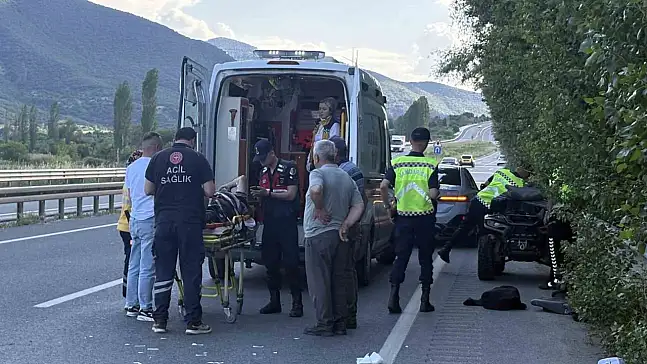 Kastamonu'da ATV Kazası: 1 Yaralı