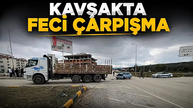 Kavşakta Feci Çarpışma