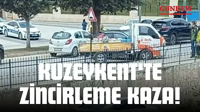 Kuzeykent'te Zincirleme Kaza!