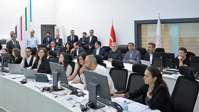Lgs Sınav Süreci, 'Sınav Koordinasyon Merkezi'nden Anlık Takip Edildi