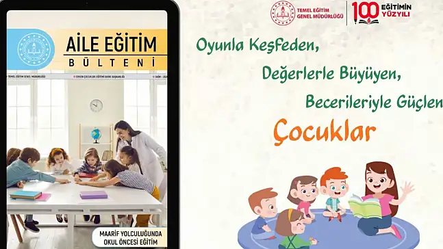 MEB'in 'Aile Eğitim Bülteni' Ekim Sayısı Yayımlandı