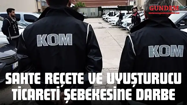 Sahte Reçete Ve Uyuşturucu Ticareti Şebekesine Darbe
