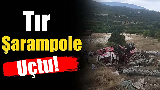 Tır Şarampole Uçtu!