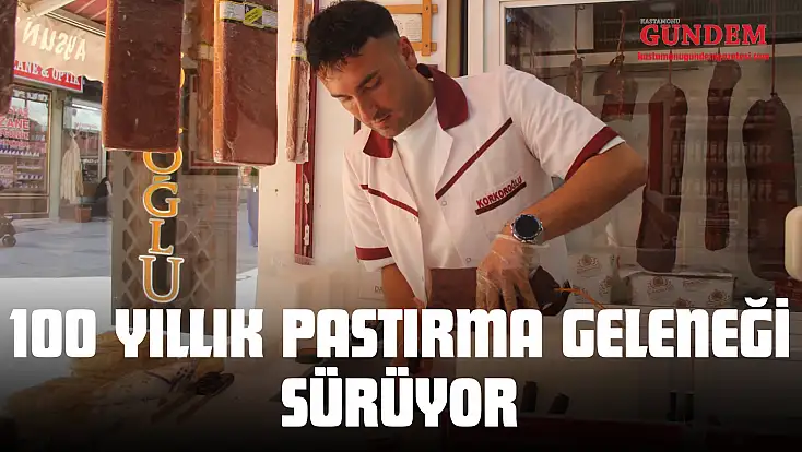 100 Yıllık Pastırma Geleneği Sürüyor