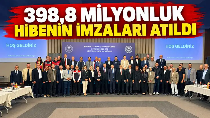 398,8 Milyonluk Hibenin İmzaları Atıldı