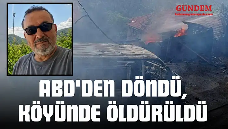 ABD'den Döndü, Köyünde Öldürüldü