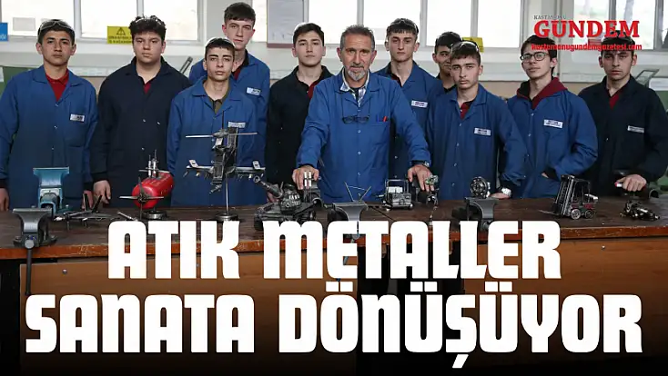 Atık Metaller Sanata Dönüşüyor