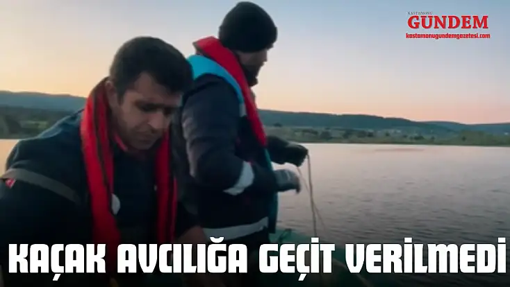 Beyler Barajı’nda Kaçak Avcılığa Geçit Verilmedi