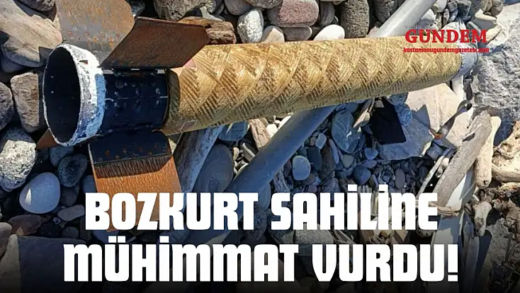 Bozkurt Sahiline Mühimmat Vurdu!