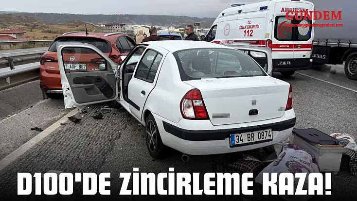 D100'de Zincirleme Kaza! Çok Sayıda Yaralı Var