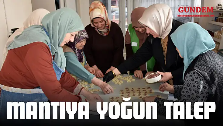 Devrekani Mantısına Yoğun Talep