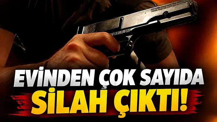 Evinden Çok Sayıda Silah Çıktı!