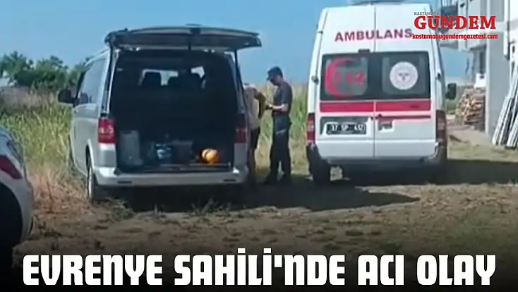 Evrenye Sahili'nde Acı Olay