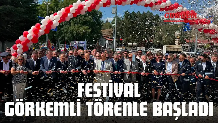 Festival Görkemli Törenle Başladı