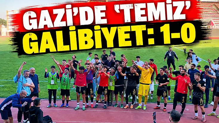 Gazi'de 'Temiz' Galibiyet: 1-0