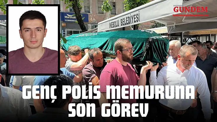 Genç Polis Memuruna Son Görev