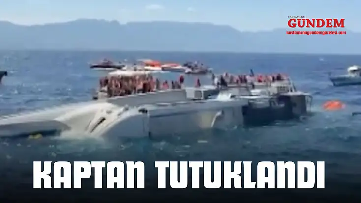 Girne Faciasında Kastamonulu Kaptan Tutuklandı