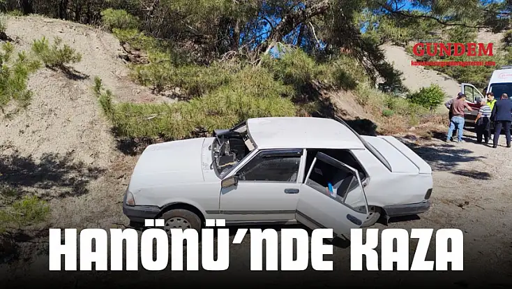 Hanönü’nde Kaza