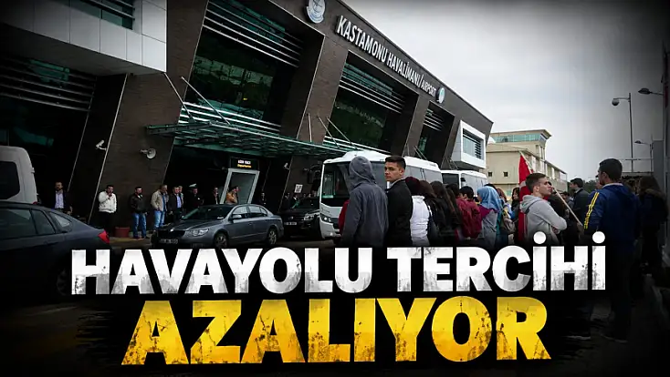 Havayolu Tercihi Azalıyor