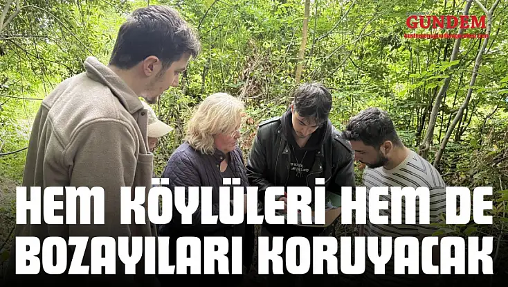 Hem Köylüleri Hem De Bozayıları Koruyacak