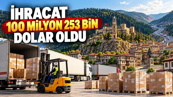 İhracat 100 Milyon 253 Bin Dolar Oldu