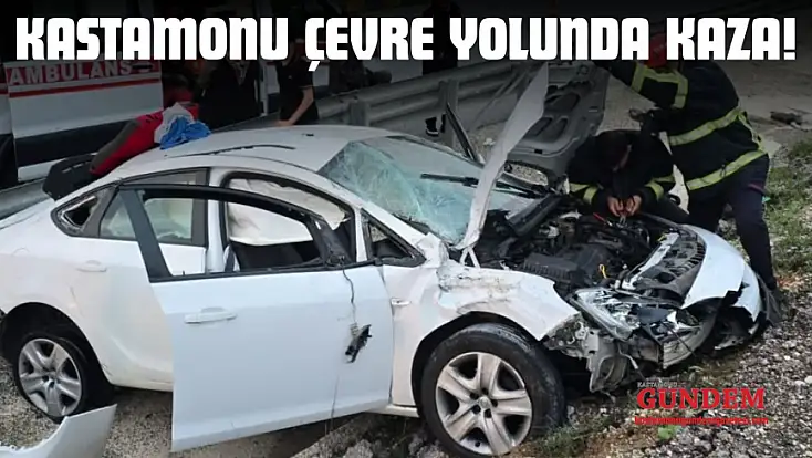 Kastamonu Çevre Yolunda Kaza!