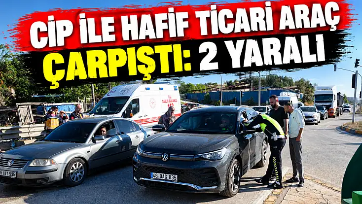 Kastamonu'da Cip İle Hafif Ticari Araç Çarpıştı: 2 Yaralı