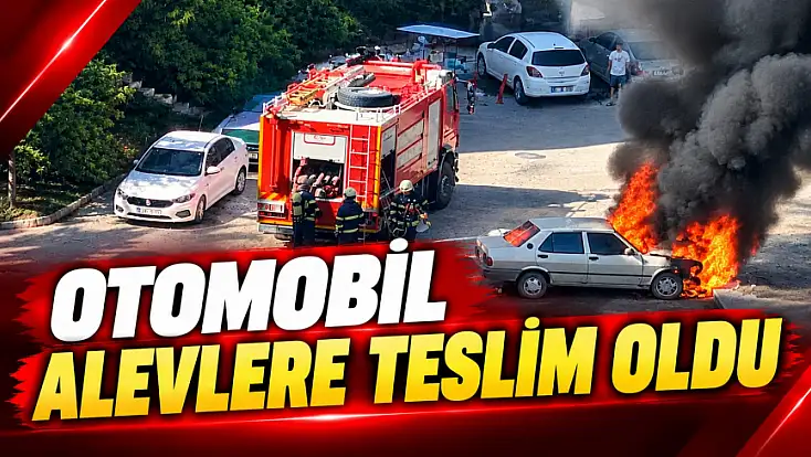 Kastamonu’da Otomobil Yangını Paniğe Neden Oldu