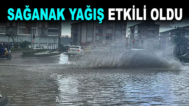 Kastamonu'da Sağanak Etkili Oldu