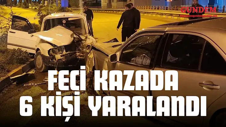 Kastamonu Plakalı Araç Karabük'te Kazaya Karıştı: 6 Yaralı!