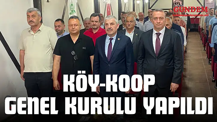 KÖY-KOOP Genel Kurulu Yapıldı