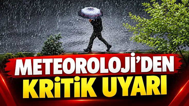 Meteoroloji’den Kritik Uyarı: Kuvvetli Yağış Geliyor