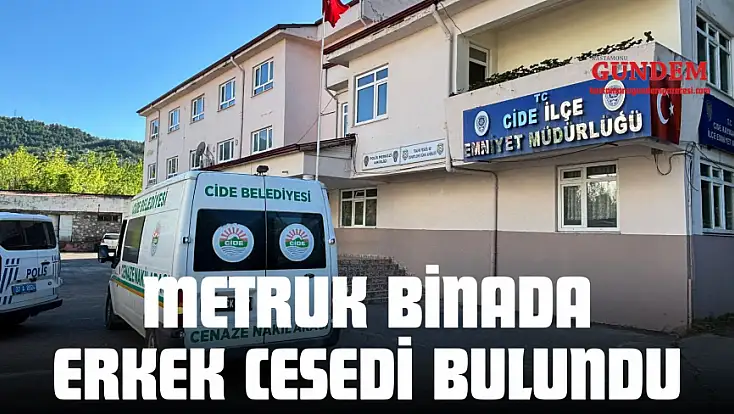 Metruk Binada Erkek Cesedi Bulundu