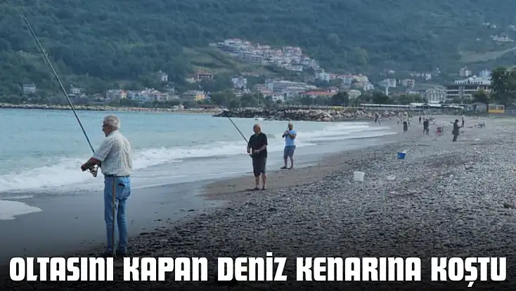 Oltasını Kapan Deniz Kenarına Koştu