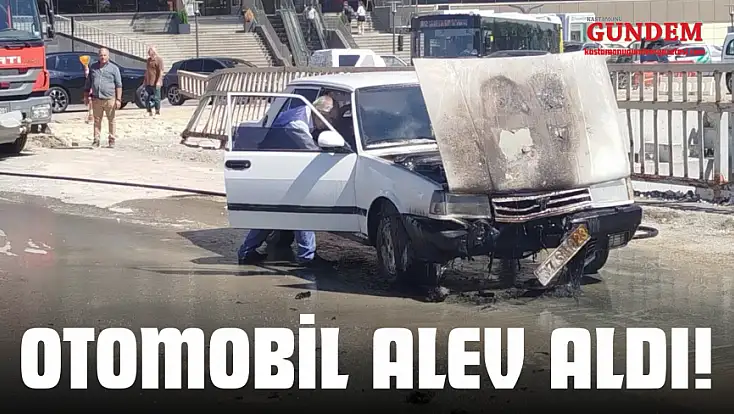 Otomobil Alev Aldı!
