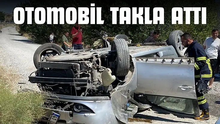 Otomobil Takla Attı: Yaralılar Var