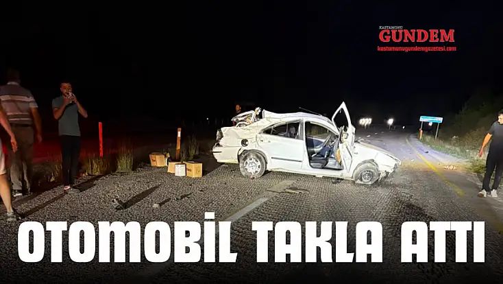 Otomobil Takla Attı