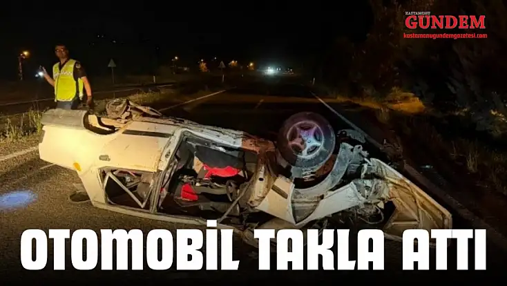 Otomobil Takla Attı