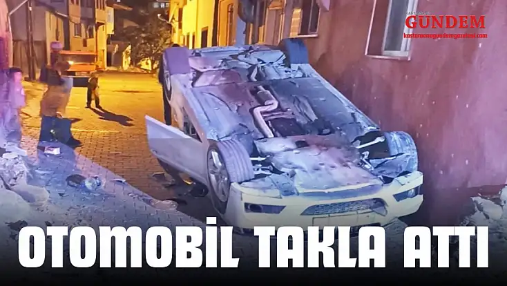 Otomobil Takla Attı
