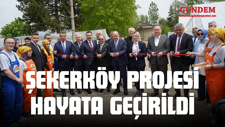Özel Bireyler İçin Şekerköy Projesi Hayata Geçirildi