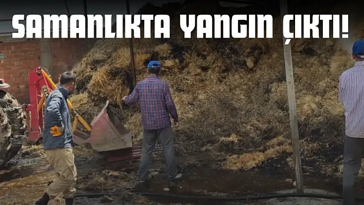 Samanlıkta Yangın Çıktı!