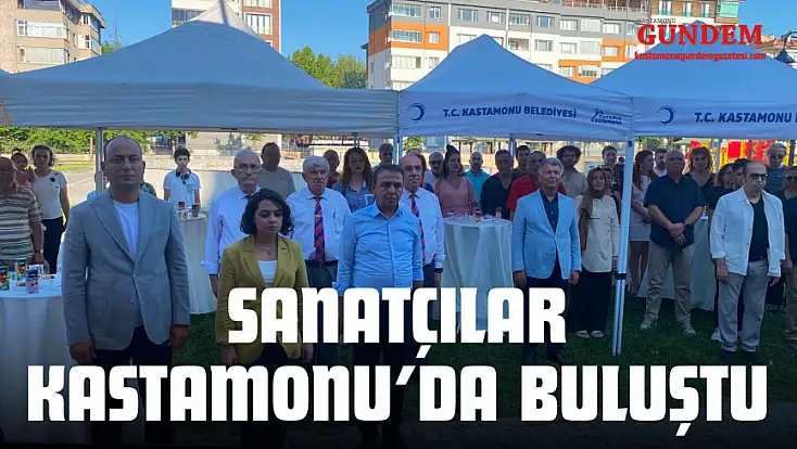 Sanatçılar Kastamonu’da Buluştu, Eserler Sergilendi