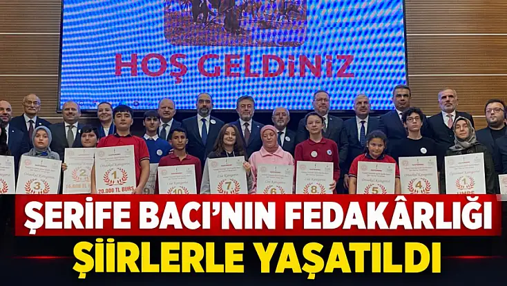 Şerife Bacı’nın Fedakârlığı Şiirlerle Yaşatıldı