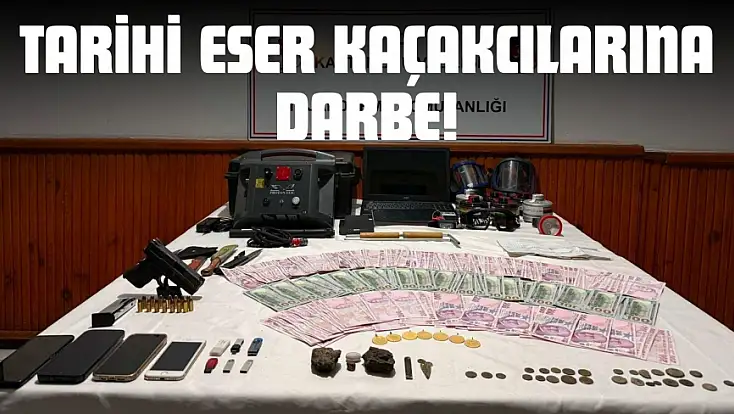Tarihi Eser Kaçakcılarına Darbe!