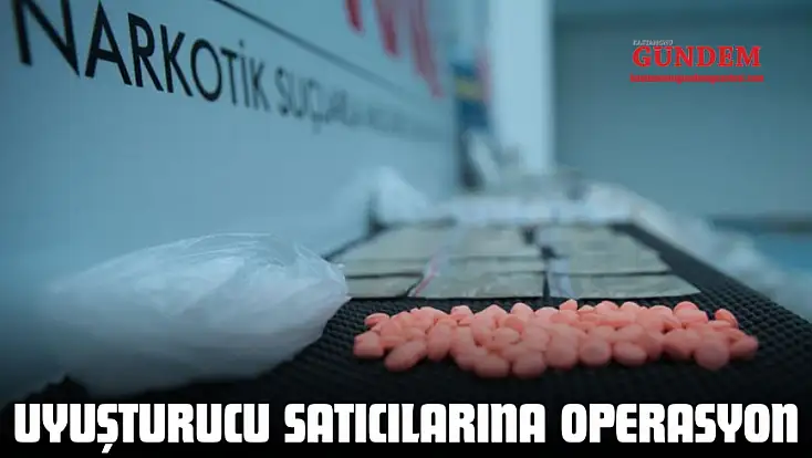 Uyuşturucu Satıcılarına Operasyon; 423 Tutuklama
