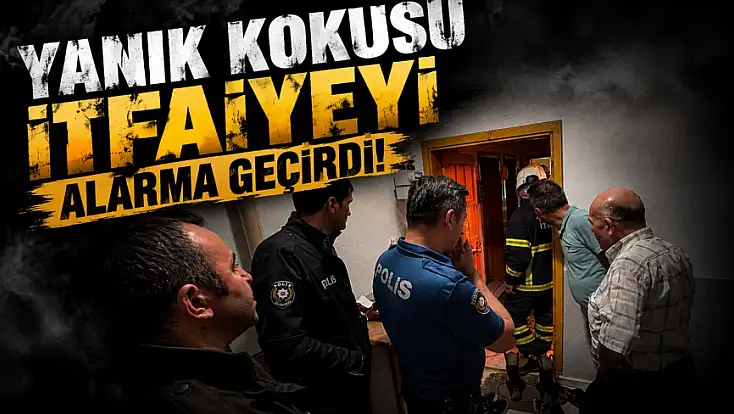 Yanık Kokusu İtfaiyeyi Alarma Geçirdi!