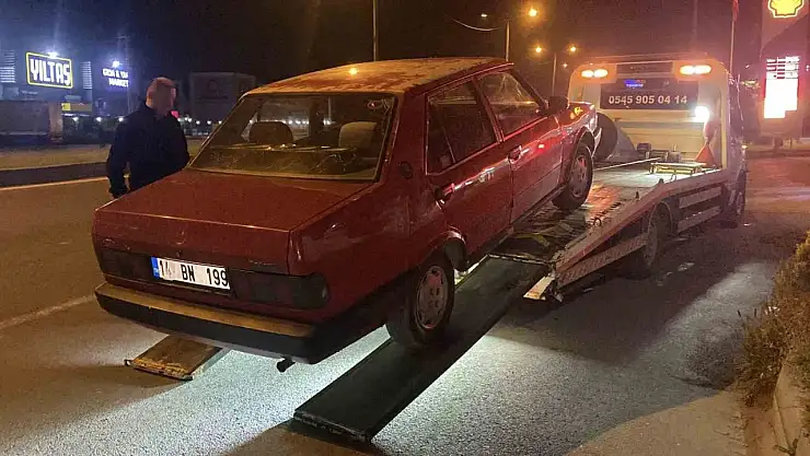Bolu'da polisten 2 kilometre kaçıp izini kaybettirdi: 200 bin lira ceza yedi